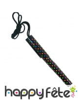 Stylo à bille à pois sur collier