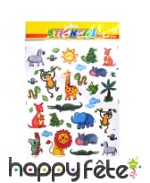 Stickers animaux rigolos