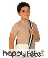 Sacoche blanche de berger pour enfant