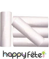 Serpentins blancs fluos