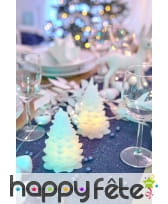 Sapin blanc lumineux de table, image 3