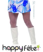 Surbottes blanches laquées en vinyles. Pour homme