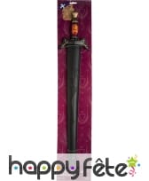 Sword broadsword+scabbard delux 66cm