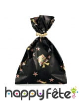 Sachet cadeau avec motifs festifs de Noël, image 3