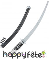 Sabre courbé de ninja en plastique, 59cm