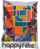 Sac cadeau décoré de trompettes