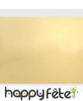 Sac cadeau doré de 35 x 50cm