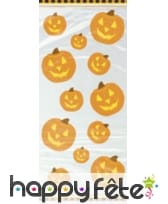 Sachets cellophane décoré de citrouilles, image 1