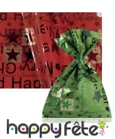 Sachet cadeau Happy Christmas, image 2