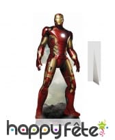 Silhouette cartonnée Iron Man taille réelle
