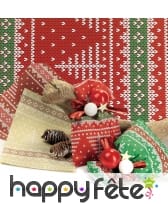 Sachet cadeau motifs nordiques, image 1