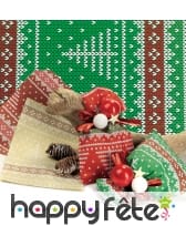 Sachet cadeau motifs nordiques, image 2