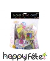 Sachet de 100 jouets modèle moyen