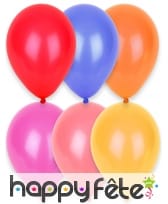 Sachet de 24 ballons de 25cm, image 1