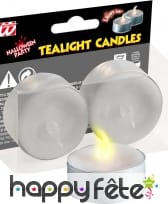 Set de 2 bougies led