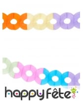 Set de 2 guirlandes colorées en papier, image 2