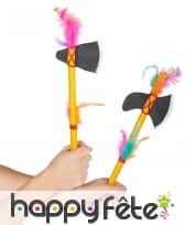 Set de 2 tomahawks en plastique, image 1