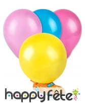 Sachet de 5 ballons avec petite voiture