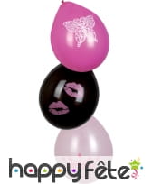 Sachet de 6 ballons princess