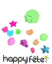 Set de 8 moules pour le sable