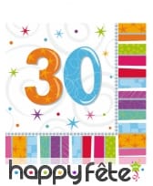 Serviettes d'anniversaire avec âge imprimé, image 5