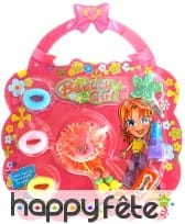 Set d'accessoires cheveux et bijoux