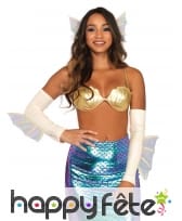 Set d'accessoires de sirène pour adulte