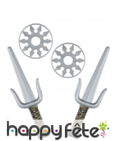 Set d'accessoires ninja pour enfant