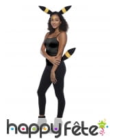 Set d'accessoires Noctali pour femme, Pokémon