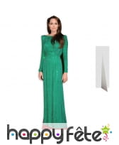 Silhouette de Angelina jolie robe de soirée