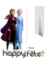 Silhouette de Anna et Elsa taille réelle
