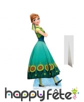 Silhouette de Anna taille réelle, reine des neiges