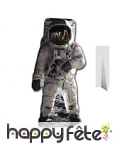 Silhouette de Buzz Aldrin Astronaute