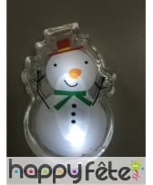Stickers de bonhomme de neige lumineux, 15,5x12cm, image 1