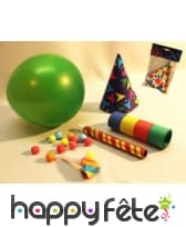 Sachet de cotillons colorés pour 1 personne, image 1