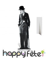 Silhouette de Charlie Chaplin en carton