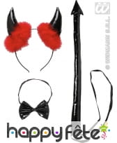 Set de diable en vinyle noir