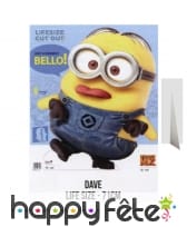Silhouette de Dave en carton, Minions