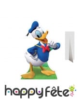 Silhouette de Donald duck en carton