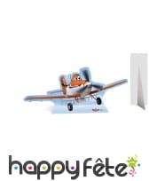 Silhouette de Dusty l'avion en carton plat, Planes