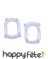 Simple dentier de vampire pour adulte, image 1