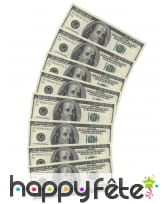 Serviettes Dollar en papier, par 10