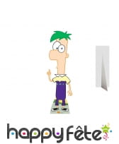 Silhouette de Ferb en carton plat