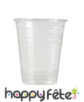 Sachet de gobelets transparents en plastique, image 1