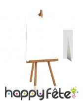 Silhouette de grand tableau plat à poser