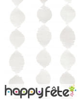 Suspension de guirlande à franges en papier 2,74m, image 1