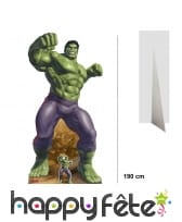 Silhouette de Hulk taille réelle, Avengers Endgame