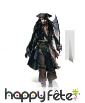 Silhouette de Jack Sparrow en carton plat