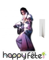 Silhouette du King en costume de scène