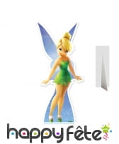 Silhouette de la fée clochette en carton